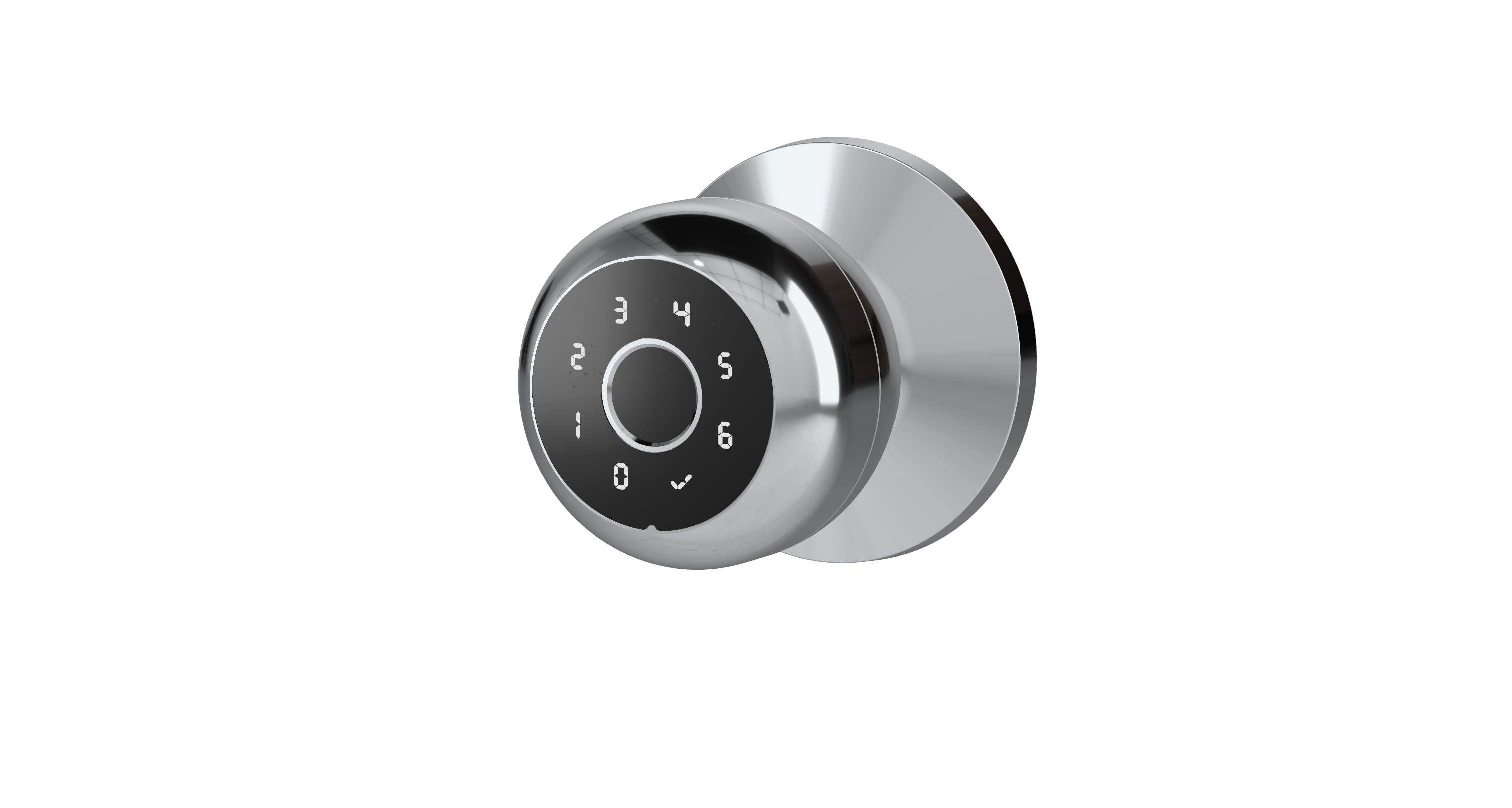 智能(néng)球形門(mén)鎖Q010ZTM【指紋塗鴉密碼】